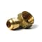 Thrifco Plumbing No. 50 5/8 Inch x 3/4 Inch Brass Flare FIP 90 Elbow 4401179 - alternate 2